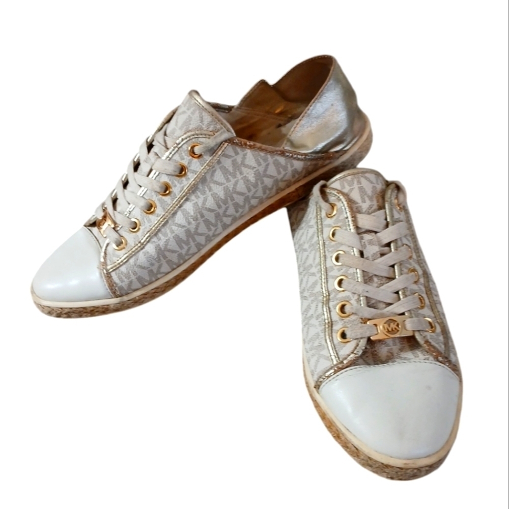 Michael Kors MK Logo Kristy Sneaker or Slides 9.5